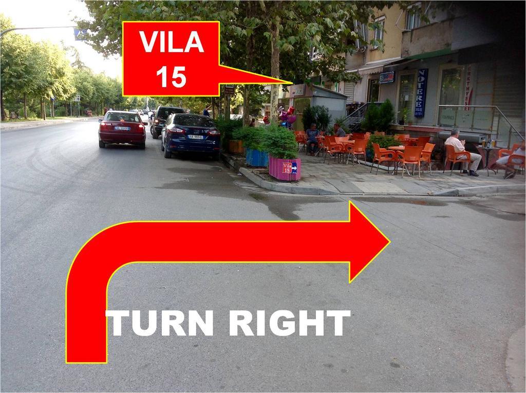 Hotel Vila 15 - Center تيرانا المظهر الخارجي الصورة